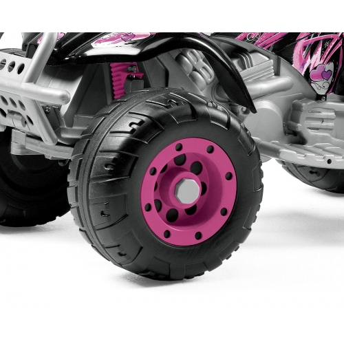 Quad-électrique-Corral-T-Rex-Pink-IGOR0073-Peg-Perego-agridiver