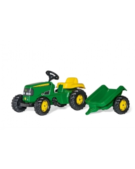 Tracteur à pédales John Deere Rollykid-012190-Rolly Toys