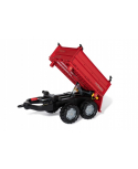 Remorque basculante Megatrailer rouge