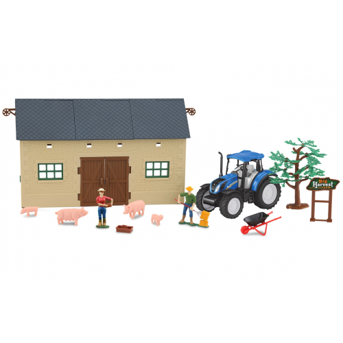 Ferme-jouets-tracteur-Holland-cochons-460532-Jamara