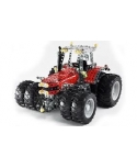 Montage tracteur échelle Massey Ferguson MF8690 avec double roues.